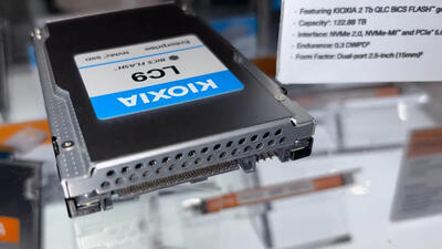 غول ذخیره‌سازی از راه رسید! SSD جدید کیوکسیا با ظرفیت 122 ترابایت