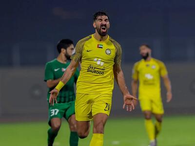 برد کلباء برابر تیم مجیدی با گل شهریار