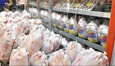 ۱۰۰ تن مرغ منجمد در بوشهر توزیع می‌شود