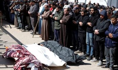 شهادت ۳۵ فلسطینی در بمباران رفح و خان ​​یونس توسط ارتش اسرائیل