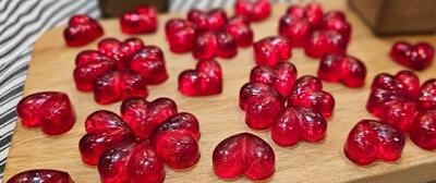 طرز تهیه پاستیل خونگی قلبی آسان و خوشمزه / آموزش پاستیل