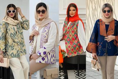 ۱۵ مدل مانتو ساده و شیک بهاری (+عکس)