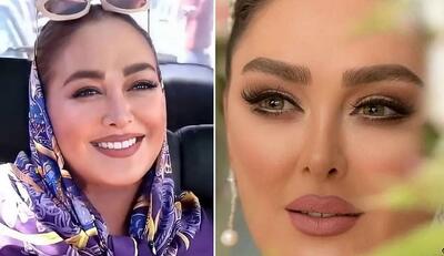مدل مانتو خزدار اعیانی الهام حمیدی ترند بهار 1404