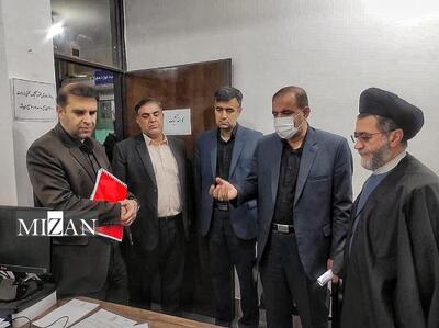 رئیس کل دادگستری استان فارس از واحد‌های کشیک دادسرای شیراز بازدید کرد