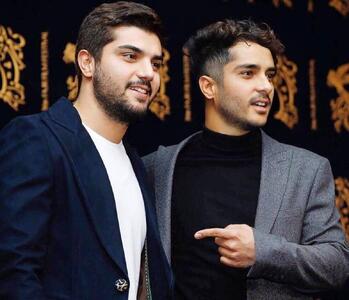 عکس لو رفته و باورنکردنی سینا مهراد در جشن عروسی ساعد سهیلی !!