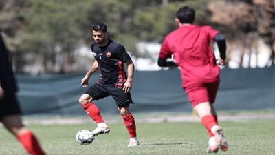 دیدار تدارکاتی درون تیمی پرسپولیس با ۲ گل دورسون