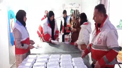 پذیرایی روزانه ازمیهمانان روزه دار بار افطاری درمراغه