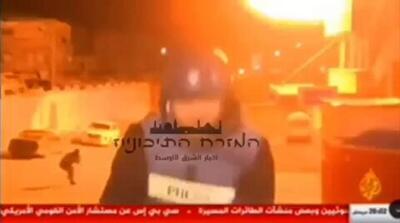 فیلم/لحظه ترور رهبر حماس حین پخش زنده الجزیره!
