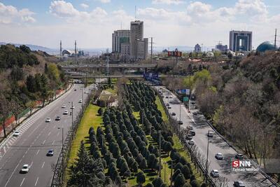عکس/ هوای پاک تهران در ایام نوروز