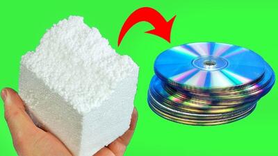 ترفندی جالب برای تیز کردن چاقو با کمک CD قدیمی (فیلم)