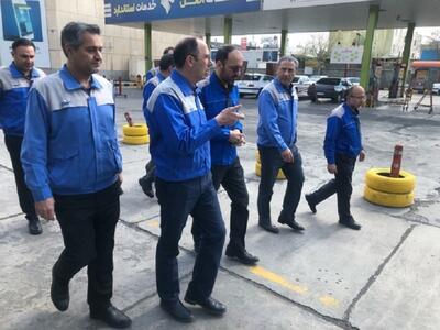 بازدید عضو هیات‌مدیره ایران‌خودرو و مدیرعامل ایساکو از تعمیرگاه‌های مرکزی ایران‌خودرودین
