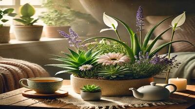 کاهش استرس با این ۵ گیاه (معرفی گیاهان آرامش‌ بخش)