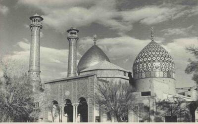 عکس/ نمایی از مقبره ناصرالدین شاه ۱۲۹ سال پیش در حرم عبدالعظیم | اقتصاد24