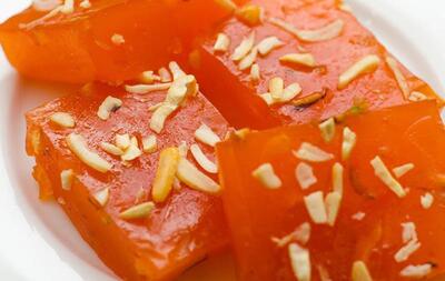 (ویدئو) طرز تهیه حلوا عربی؛ دستور پخت حلوا سنتی عربی با آرد ذرت