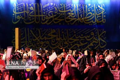 مراسم احیا شببیست و سوم  ماه مبارک رمضان در امام‌ زاده صالح (ع) تهران