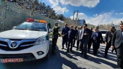 بازدید وزیر جهاد کشاورزی از مانور گشت‌های یگان امور اراضی استان تهران