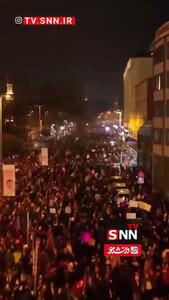تصاویر هوایی از گستردگی اعتراضات علیه اردوغان در ترکیه