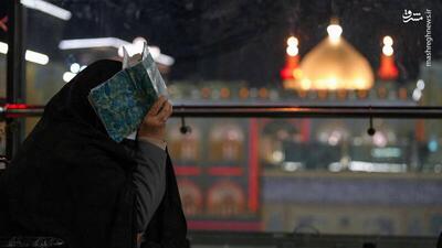 عکس/ بیست و سومین شب از ماه بندگی در حرم امیرالمومنین