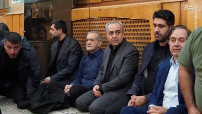 فیلم/ حضور پزشکیان در مراسم احیای مسجد دانشگاه تبریز