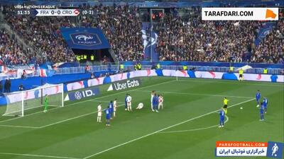 گل تماشایی مایکل اولیسه به کرواسی (فرانسه 1-0 کرواسی) - پارس فوتبال