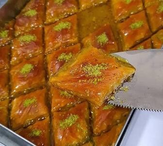 روش تهیه باقلوا گردویی خوشمزه
