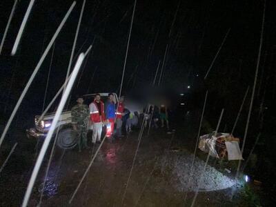 نجات ۷ مسافر گمشده در جنگل بلیران آمل