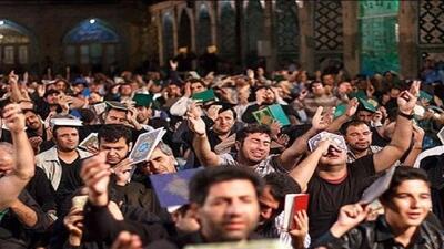 مراسم احیای شب بیست و سوم ماه مبارک رمضان در کلوانق + فیلم