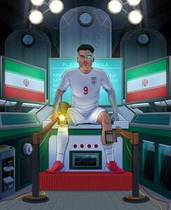 پوستر فیفا به بهانه درخشش مهدی طارمی در بازی مقابل ازبکستان