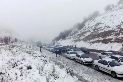 آغاز بارش برف و کولاک در تهران و البرز از امروز ۵ فروردین