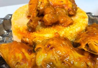 نحوه تهیه خورش مرغ و آلو مازندرانی / خورش بی نظیر مازندرانی