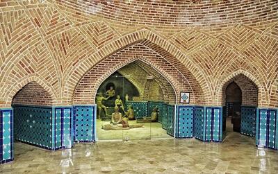 حمام قجر؛ گنجینه معماری ایرانی در قلب قزوین