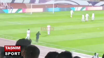عصبانیت قلعه‌نویی بعد از گل اول ازبکستان