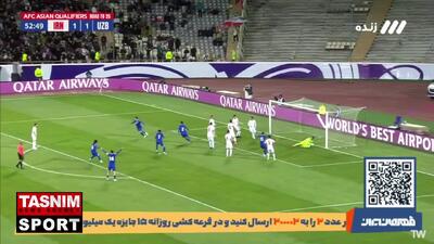فیض‌الله‌اف کار را سخت کرد؛ گل دوم ازبکستان به ایران!