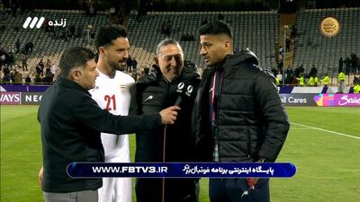 صحبتهای محمد محبی، آندو تیموریان و رحمان رضایی بعد از صعود ایران به جام جهانی