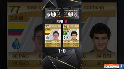 مقایسه ریتینگ هامس رودریگز و فیلیپه کوتینیو؛ از FIFA 11 تا FIFA 22 - پارس فوتبال