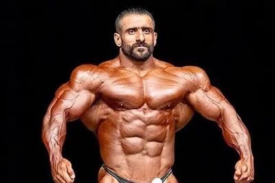 نگاهی به میز چوبی منحصر به فرد آشپزخانه هادی چوپان و صبحانه رنگارنگ و گوشتی‌اش+ عکس
