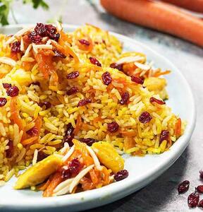 طرز تهیه پلو مخلوط رنگارنگ فوق العاده خوشمزه و عالی با گوشت چرخ کرده