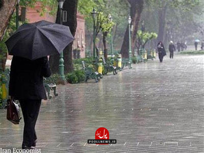 ادامه بارندگی در نقاط مختلف کشور