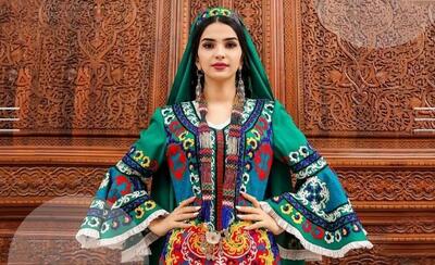 نگاهی به سبک مد و لباس اطلسی زنان تاجیکستان در نوروز