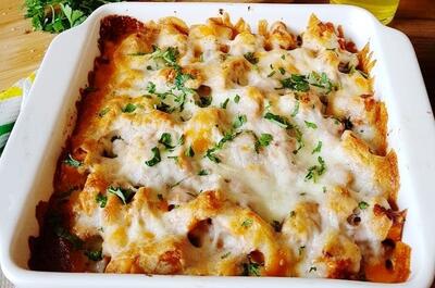 طرز تهیه لذیذترین کاسرول سیب زمینی با پنیر + فیلم - سبک ایده آل