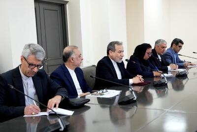 دیدار عراقچی با وزیر خارجه ارمنستان+عکس