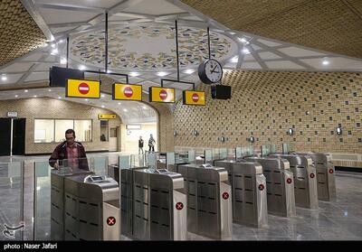 میدان خراسان ، زیباترین ایستگاه متروی پایتخت- عکس خبری تسنیم | Tasnim