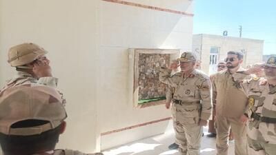 بازدید فرمانده مرزبانی فراجا از پایانه مرزی مهران