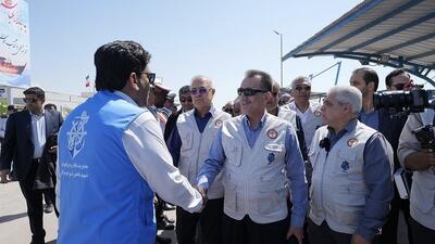 بازدید مدیرعامل سازمان بنادر و دریانوردی از بندر شهید حقانی