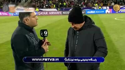 کنایه‌های قلعه‌نویی به خیابانی پس از سوت بازی