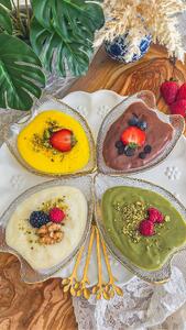 دسر محلبی چند رنگ ویژه ماه مبارک رمضان