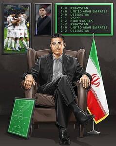 تمجید صفحه رسمی جام جهانی از قلعه‌نویی