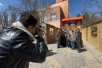برپایی ایستگاه‌های عکاسی نوروزی در تبریز