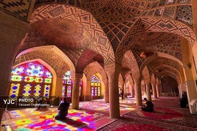 عکس/ مسجد نصیرالملک؛ مسجد هزار رنگ شیراز