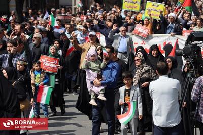 خدمات‌رسانی۱۶ مبدا در راهپیمایی روز جهانی قدس